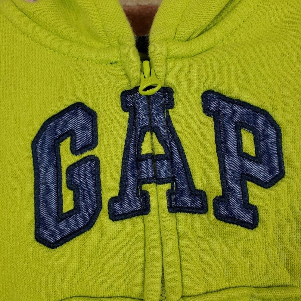 Gap Green Sweatshirt 3-6 Months - Picture 3 of 4